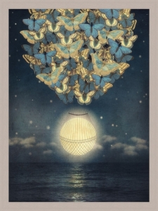 The Rising Moon by Paula Belle Flores